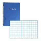 CUADERNO FOLIO POLIP 80H 90G CUAD 4X4 AZUL