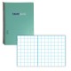 CUADERNO FOLIO POLIP 80H 90G CUAD 4X4 TURQUESA