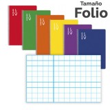 CUADERNO FOLIO ESCOLOFI 50H CUAD. PAUTADA 5MM