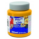 PINTURA TEXTIL ESCOLAR 250 ML AMARILLA