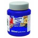 PINTURA TEXTIL ESCOLAR 250 ML AZUL OSCURO