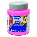 PINTURA TEXTIL ESCOLAR 250 ML ROSA