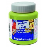 PINTURA TEXTIL ESCOLAR 250 ML VERDE CLARO