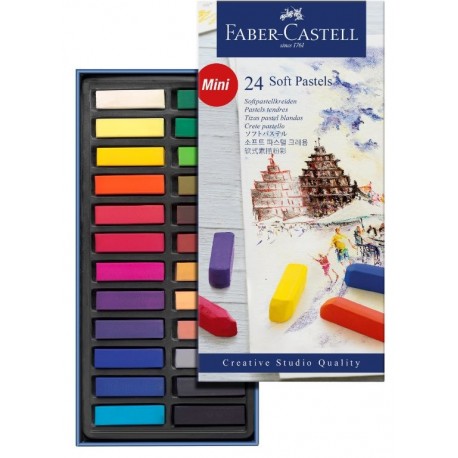 PASTEL BLANDO FABER CASTELL CREATIVE C/24 UDS