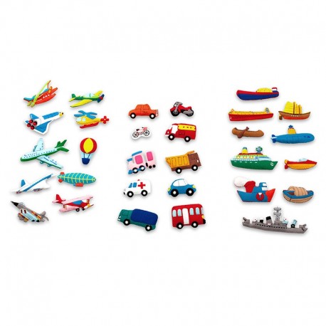 PACK 30 PIEZAS TRANSPORTE PARA TAPIZ