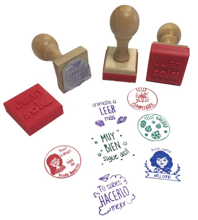 Sellos para maestros, sellos personalizados para maestros, sellos