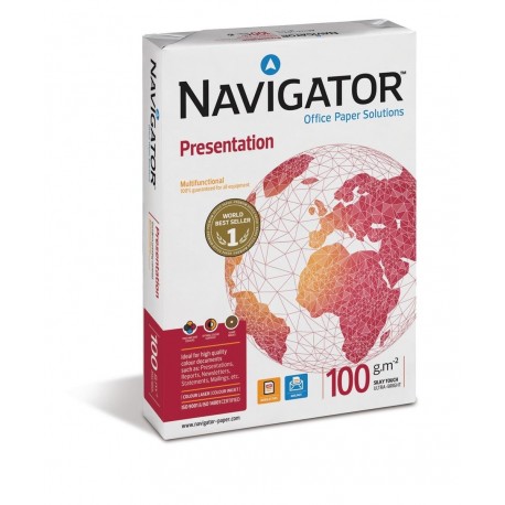 PAPEL NAVIGATOR BLANCO A4 100 GR 500 HOJAS