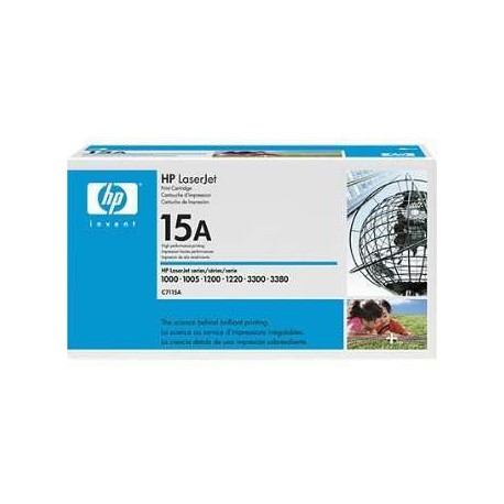 TONER ORIGINAL HP C7115A (15A) - NEGRO