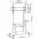 SOPORTE MOVIL PARA MONITOR TRAULUX