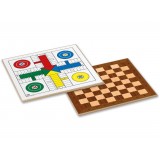 TABLERO PARCHIS Y AJEDREZ