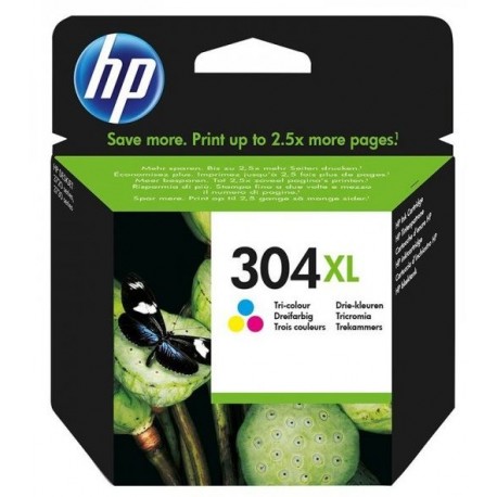 CARTUCHO ORIGINAL HP Nº 304XL - COLOR