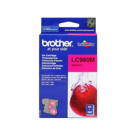 CARTUCHO ORIGINAL BROTHER LC980 - MAGENTA