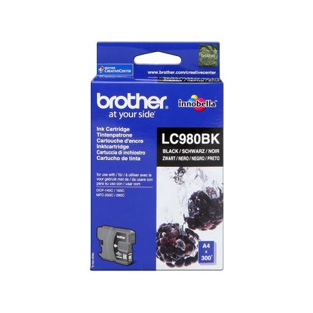 CARTUCHO ORIGINAL BROTHER LC980 - NEGRO