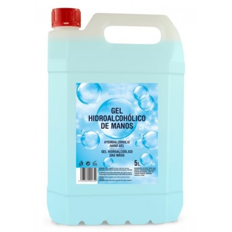 GEL HIDROALCOHOLICO DESINFECTANTE 5 LITROS