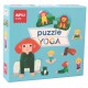 PUZZLE DUO POSTURAS DE YOGA