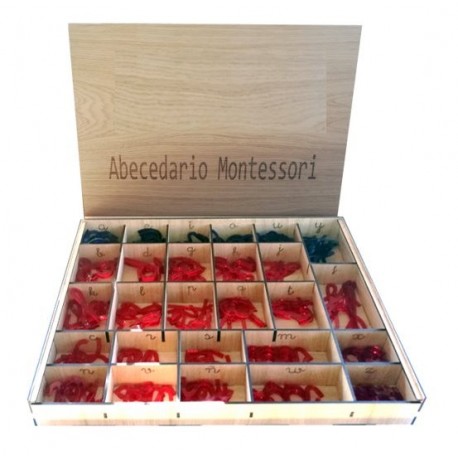 ABECEDARIO MONTESSORI DE METACRILATO