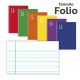 CUADERNO FOLIO ESCOLOFI 50H PAUTA MONTESSORI 3,5