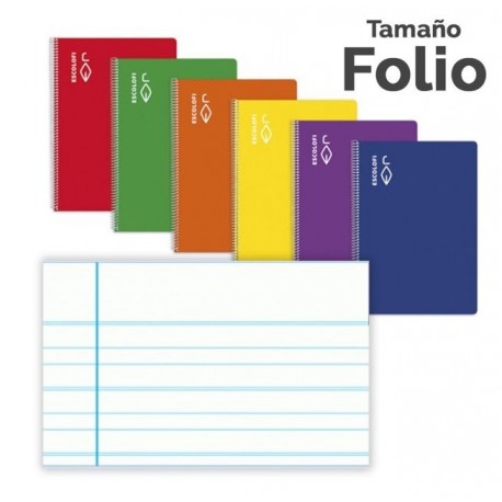 CUADERNO FOLIO ESCOLOFI 50H PAUTA MONTESSORI 3,5