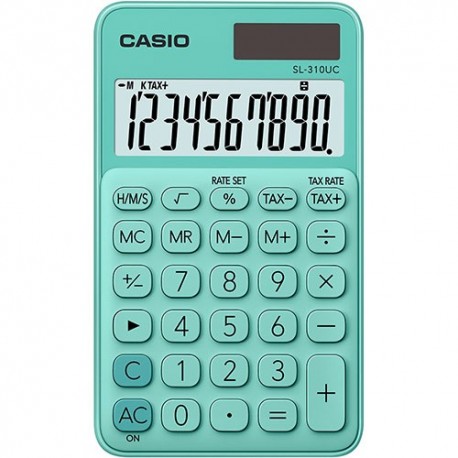 CALCULADORA CASIO SL-310UC VERDE