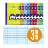 (L) CUADERNO LAMELA CUARTO 40 H. CUADROVIA 3 MM