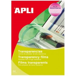 TRANSPARENCIA APLI 859 C/100 PARA COPIADORA