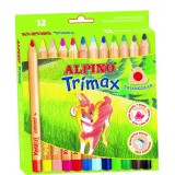 LAPIZ COLORES ALPINO TRIMAX C/12