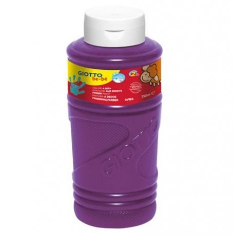 PINTURA DEDOS GIOTTO BOTELLA 750 ML VIOLETA