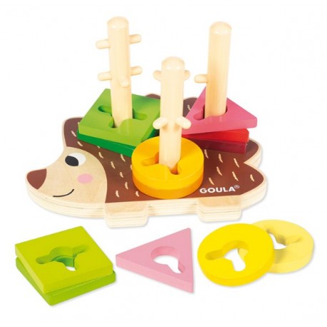 (L) ENCAJE APILABLE MADERA ERIZO