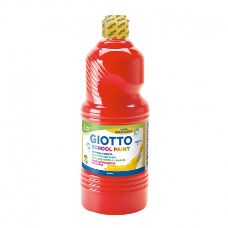 TEMPERA LIQUIDA GIOTTO 1000 ML ROJO