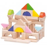 BLOQUES MADERA 50 PIEZAS