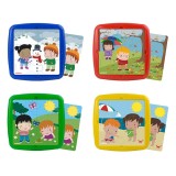 (L) SET 4 PUZZLES LAS ESTACIONES