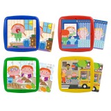(L) SET 4 PUZZLES LOS HABITOS 