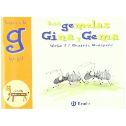 LETRAS BRUÑO GEMELAS GEMELAS GINA Y GEMA (GI/GE)