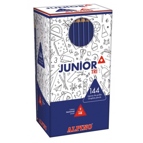 LAPIZ JUNIOR TRI FINO PACK ESCOLAR 144 UND