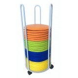 PACK 24 COJINES ASIENTO 30X3 CMS CON CARRO 