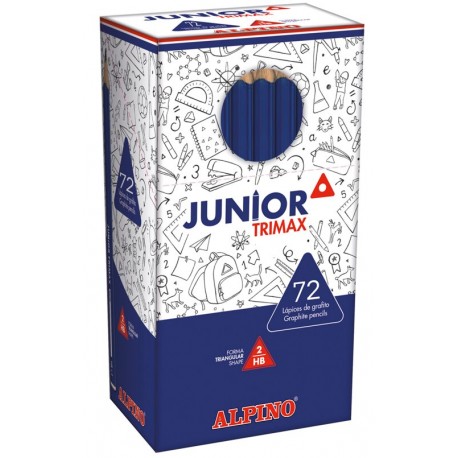 LAPIZ JUNIOR TRIMAX GRUESO PACK ESCOLAR 72 UND