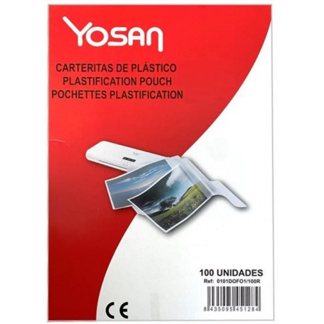 FUNDAS DE PLASTIFICAR A4 125 MICRAS 100UDS