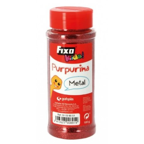 PURPURINA ROJA BOTE 100 GR