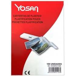 FUNDAS PLASTIFICAR YOSAN A4 80 MICRAS C/100 UDS