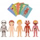 JUEGO 5 PUZZLES DEL CUERPO HUMANO