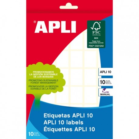 ETIQUETA APLI 10 16X22 1639