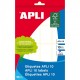 ETIQUETA APLI 10 25X40 1646