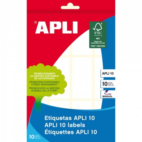 ETIQUETA APLI 10 26X54 1647