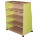 MUEBLE EXPOSITOR BIBLIOTECA DOBLE CARA