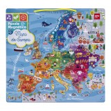 PUZZLE MAGNETICO MAPA DE EUROPA