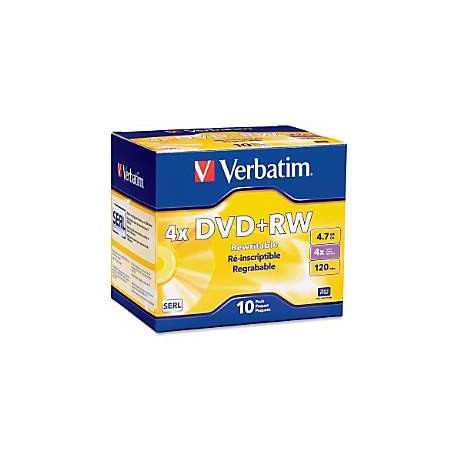 (L) DVD+RW VERBATIM