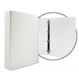 CARPETA FORRADA A4 4 ANILLAS 40MM BLANCA