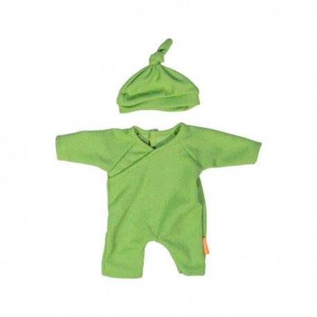PIJAMA VERDE GORRO 32 CM