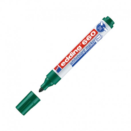 ROTULADOR PIZARRA BLANCA EDDING 660 VERDE