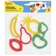 MOLDES SURTIDOS 6 UDS FRUTAS